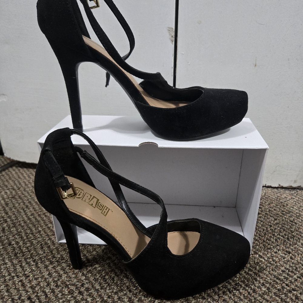 Black heels